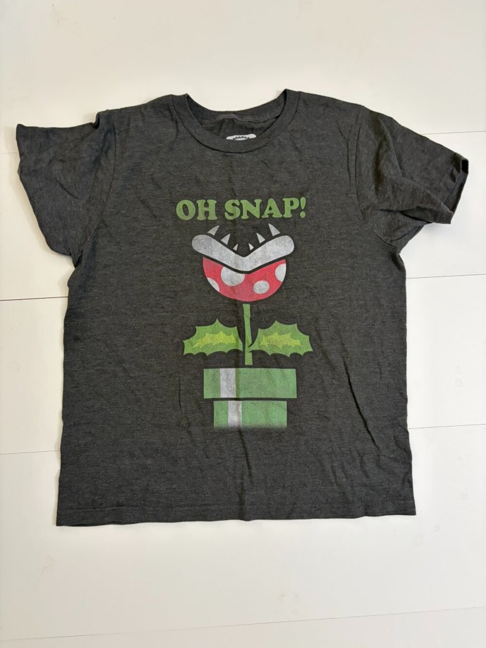 Mario Piranha Plant Boys T-Shirt